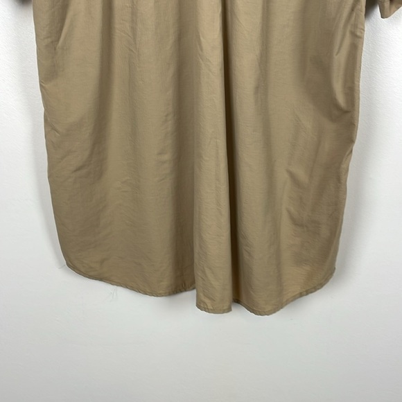 REI Mens L Shirt Vented Short Sleeve Hiking Fishing Front Pocket Button down Top - Picture 7 of 11